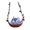 thumbnail image 1 of Abbracc Hamac Suspendu Statue d'Animal Sculpture d'Animal pour Rétroviseur de Voiture Chaton, 1 of 9