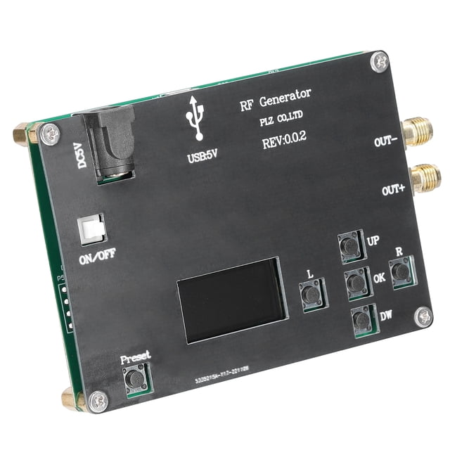 Amdohai Signal Frequency Generator OLED Display Phase-Locked Loop Module Sensors Excitation Source Line Loss Attenuation Detection Module