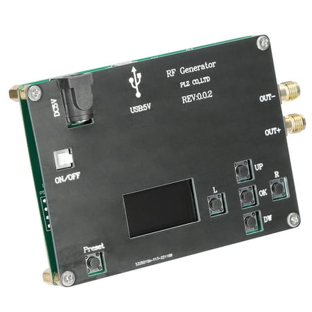 

Docooler Signal Frequency Generator OLED Display Phase-Locked Loop Module Sensors Excitation Source Line Loss Attenuation Detection Module