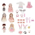 thumbnail image 2 of Doll Body 3D Big Eyes de de Pestañas Realistas con Caja de Cumpleaños Juguetes ños, Trajes Variables, Cabell estilo 3 Baoblaze muñeca bjd cuerpo de niña, 2 of 8