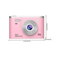 thumbnail image 3 of Staron under $5! 1080P HD Digital Camera with 50MP 8x Zoom, Portable Camera for Photography Video, Compact Camera for Travel Events Everyday, 3 of 7