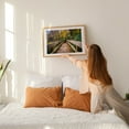 thumbnail image 4 of Crossing Tanawha - North Carolina Photography Oak Framed Wall Art Print 12 x 18 inches, 4 of 6
