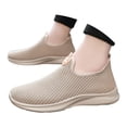 thumbnail image 4 of CAIXAI Wide Walking Shoes for Women Wide Toe Box Sneakers Women Comfortable Mesh Knitted Woven Shoes for Women Sneakers on Adjustable Upper Mary Jane Flats Women Hands-Free Barefoot Shoe, 4 of 8