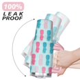 thumbnail image 6 of 40oz Tropical Pineapple Pattern Stainless Steel Flip Straw Tumbler Spill Proof Travel Cup Double Wall Vacuum Insulated Coffee Mug with Top Handle, 6 of 6
