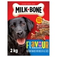 thumbnail image 1 of Milk-Bone Flavour Snacks Assorted Meat Flavours Crunchy Biscuit Dog Treats, Medium, 1 of 8