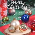 thumbnail image 4 of 24 bolas navideñas para árbol de Navidad, adornos para árbol de Navidad, colgantes para árbol de Navidad, suministros para fiestas navideñas en casa, decoraciones navideñas, 4 of 5