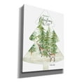 thumbnail image 2 of Epic Graffiti 'Merry Christmas Deer Tree' by Cindy Jacobs, Canvas Wall Art, 26"x34", 2 of 2