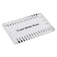thumbnail image 5 of (10PCS) Muka Plastic Concrete Crack Width Ruler-Gloss Clear A, 5 of 5