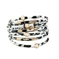 thumbnail image 3 of Qarigey magnética Multi-capas de cuero multicolor Accesorios para mujeres Regalos del día de San Valentín Joyas Blanco leche Type3 NO3, 3 of 6