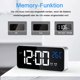 thumbnail image 5 of Reloj despertador digital grande para personas con problemas de visión - Reloj eléctrico grande para dormitorio, pantalla de números gigantes, atenuador de brillo totalmente regulable, puertos USB, 12/24 horas, volumen de alarma ajustable Zhivalor  OTTO-223344-1, 5 of 8