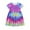 Purple, variant on Lindreshi Baby Girl Dresses Toddler Baby Kids Girls Tie Dyed Dress Princess Dresses Casual Clothes