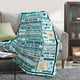 thumbnail image 5 of LHSHID Personalized Grandson Name Blanket from Grandma Grandpa Custom Boy Name Gift Super Soft Lightweight Lions Throws Summer Travel Blankets Birthday Present Decor Bed Sofa, 5 of 8