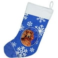 thumbnail image 2 of Carolines Treasures LH9299-CS Irish Setter Winter Snowflakes Snowflakes Holiday Christmas Stocking LH9299 Large, 2 of 2