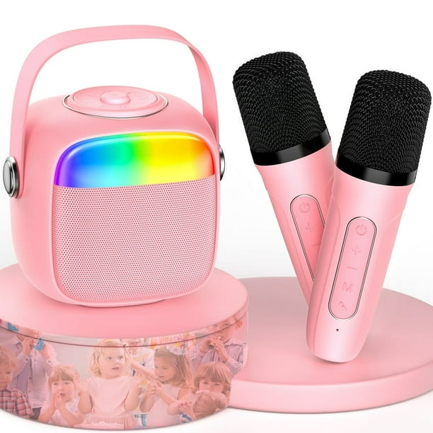 JYX Kids Mini Karaoke Machine Set, Singing Machine Karaoke System with