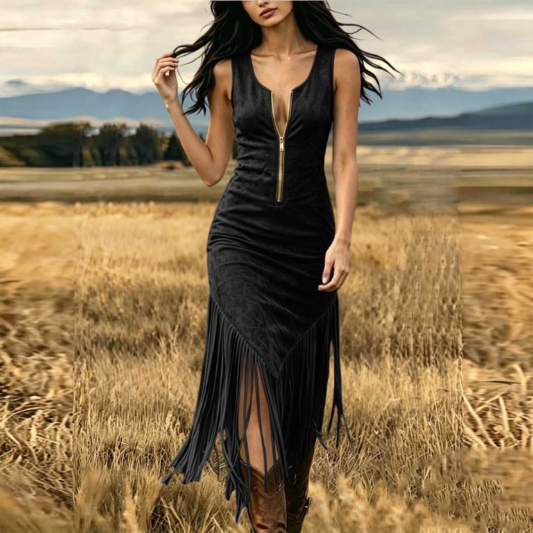 black suede midi dress Clara Faux Suede Midi Dress