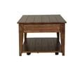 thumbnail image 6 of Liberty Furniture Industies, INC Lake House Lift Top Cocktail Table in Rustic Brown Oak, 6 of 8