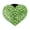Green, variant on Scented Diffuser with Rhinestone Heart Shaped Charm A Decorative Holder