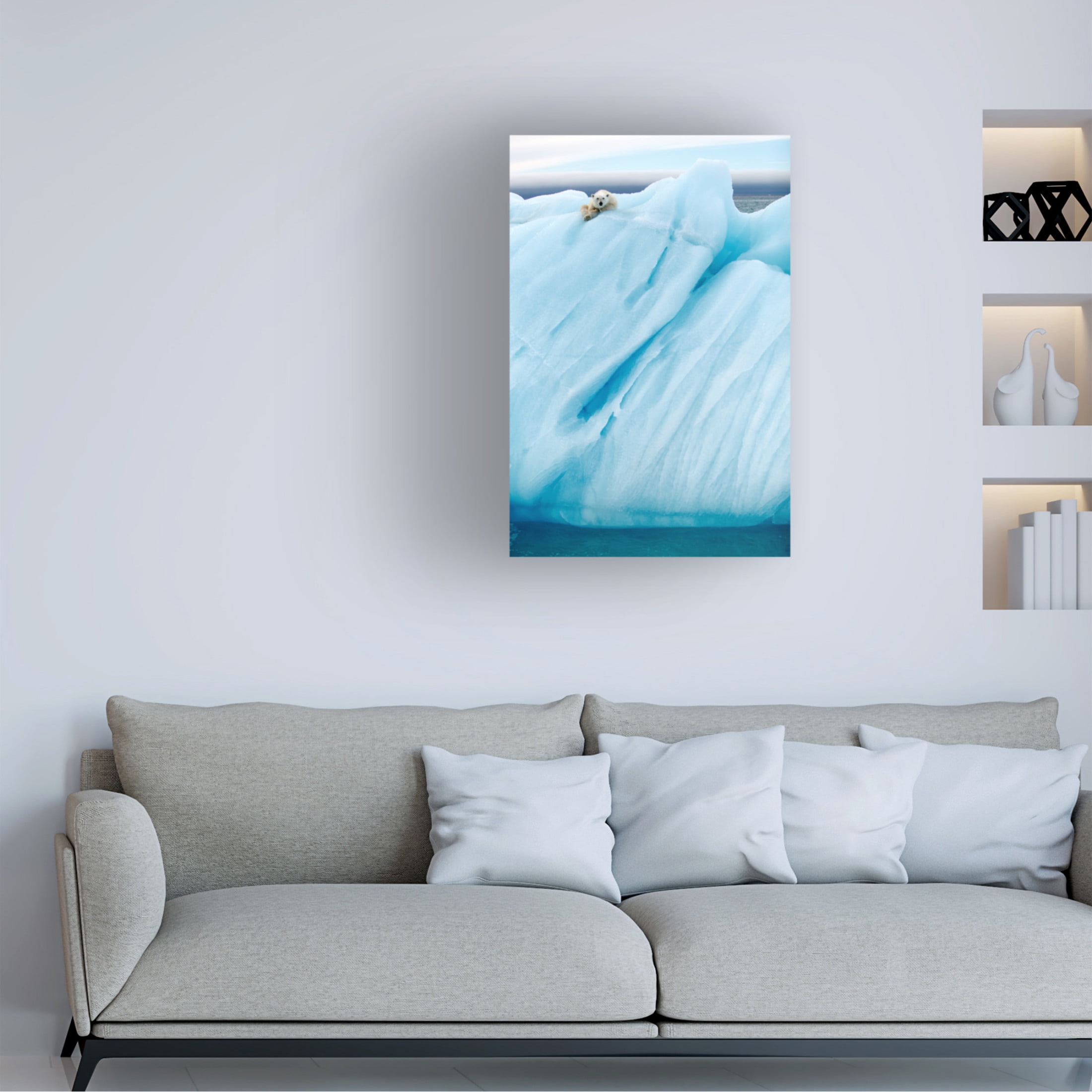 Canvas Wall Art - Dionisis Gemos Gil Raga 'Observing' Wall Art for Living Room, Bedroom, or Office Décor by Trademark Fine Art - 12 x 19 Inches