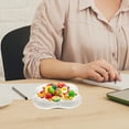 thumbnail image 4 of Shisuyan Ceramic Teacup Tray Household Candy Tray Multi-function Dry Fruit Tray Snack Supply, 4 of 9