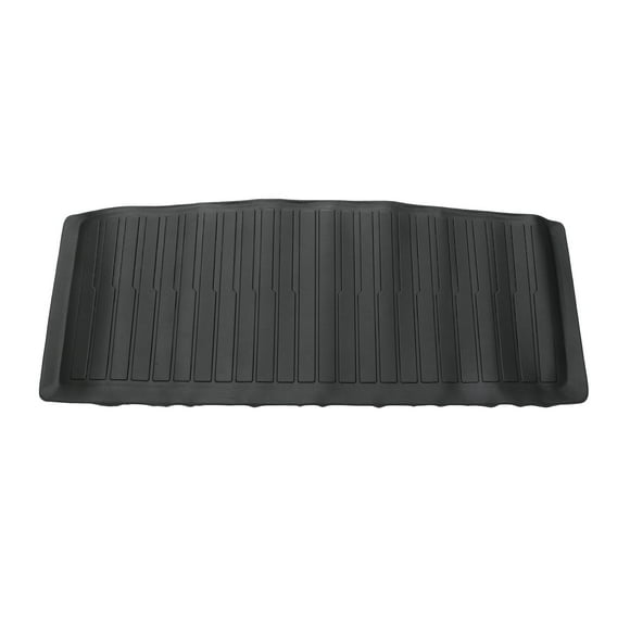 Alfombrilla de carga única Bargains para maletero para Chevy Tahoe 2021-2024 para GMC Yukon 21-24 Negro TPE 1 Pc Cara plana Patrón de rayas verticales