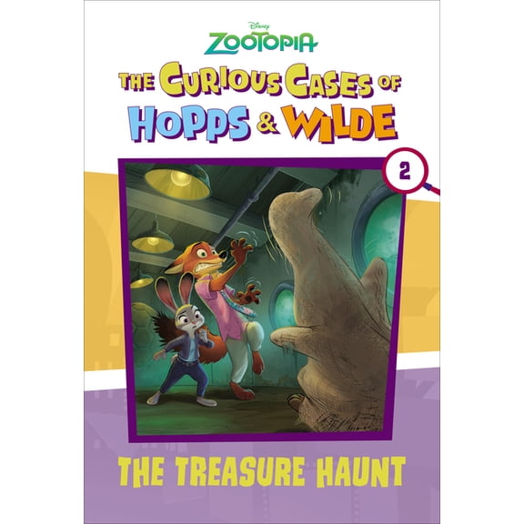 The Curious Cases of Hopps & Wilde #2: The Treasure Haunt (Disney Zootopia), (Paperback)