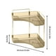 thumbnail image 3 of Estante Giratorio de 360 Grados para Cosméticos, Esquinero, para Baño, Dormitorio, Joyas, Cosméticos y Decoración., 3 of 3