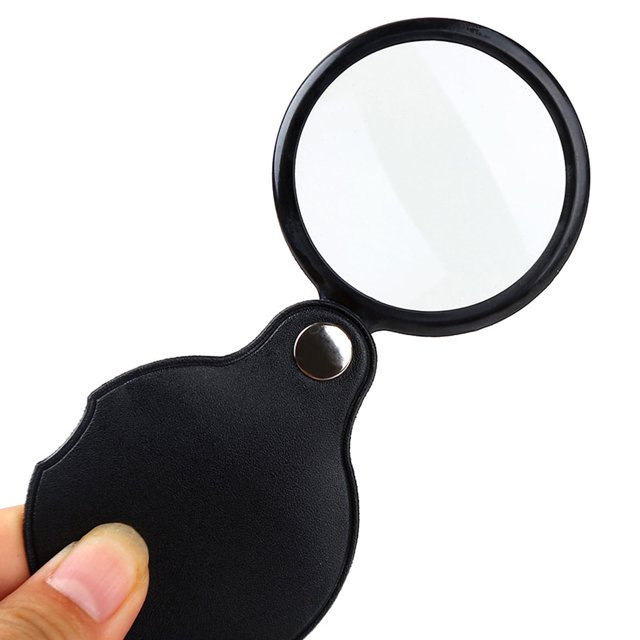 ¡Liquidación de Lupas Good Jewlers! Mini lupa plegable de mano Dusknt de 5 aumentos para personas mayores, de 60 mm, ideal para acampar al aire libre. Mini lupa de bolsillo de 5 aumentos.