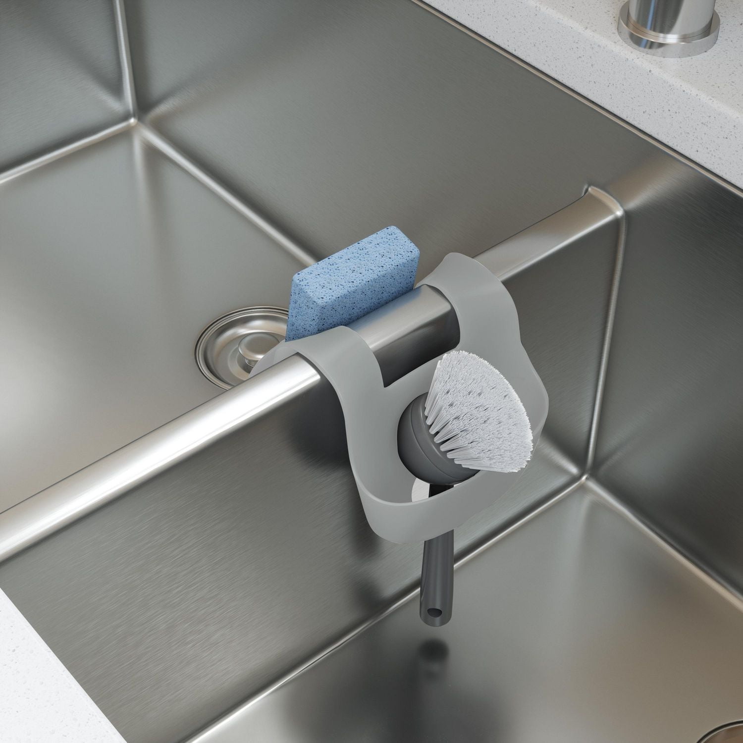 ULOFT UMBRA SCOOP SPONGE HOLDER, Sink Caddy