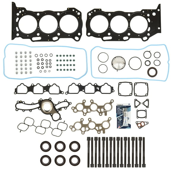 Evergreen HSHB2062 Head Gasket Set Head Bolts Fit 10-13 Toyota 4Runner FJ Cruiser Tundra 4.0L 1GRFE