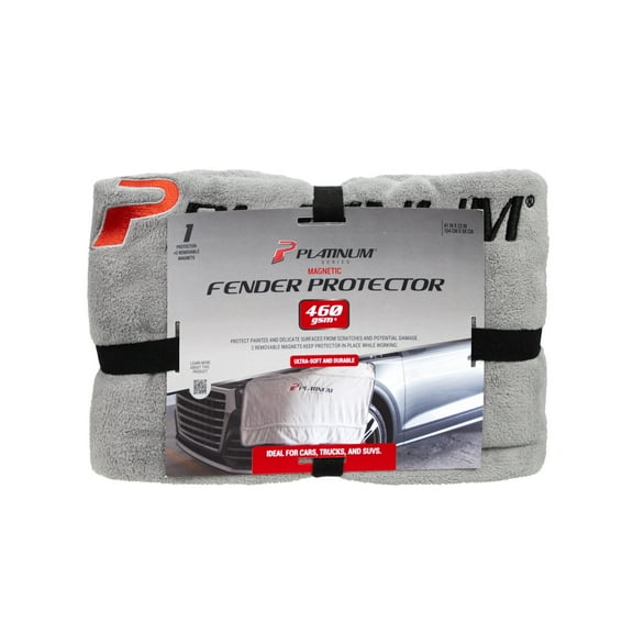 Platinum Series Large Soft Fender Cover Protection for Car and Truck with Removable Magnets, 41" x 23"