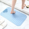 thumbnail image 2 of Kripyery Bath Mat Cloud Massage Leak Hole Suction Cup Bubble Design Non-slip Fall Prevention Anti-skid Bathroom Tub Shower Foot Mat Home Supply, 2 of 8