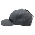 thumbnail image 3 of Quiksilver Men's Wordmark Small Embroidered Logo Snapback Hat Cap (Grey), 3 of 5
