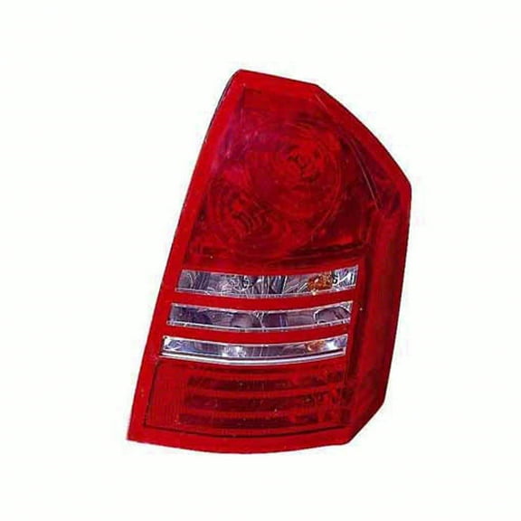 KAI New Standard Replacement Passenger Side Tail Light Lens And Housing, Fits 2005-2007 Chrysler 300