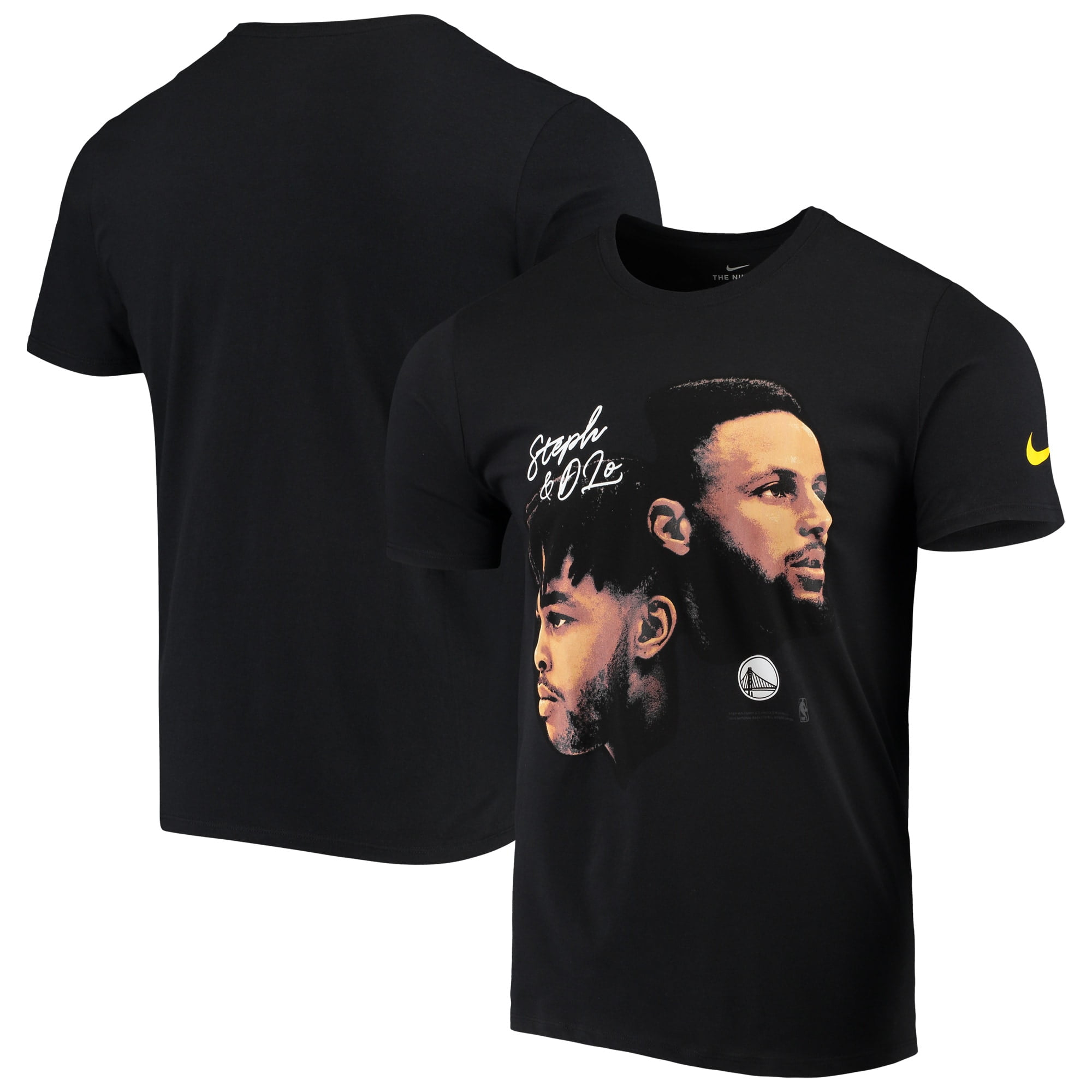 Stephen Curry & D'Angelo Russell Golden State Warriors Nike Dynamic Duo Performance T-Shirt