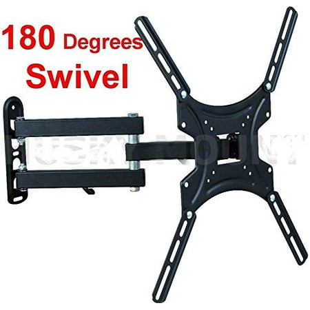 61 Inch Screen Support - Full Motion TV Wall Mount Tilt Swivel 32 39 40 42 46 47 inch LED LCD Flat Screen, Product Description: Supports up to 55lbs weight Durable ultra-strong.., By TV Mounts
