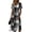 Gray, variant on Minjewel Women's Plaid V-Neck Short Sleeve Gingham Shift Mini Dress - Summer Preppy Vacation Outfit, Loose Flowy Beach Party Dress, Comfy Casual Top,Red,S