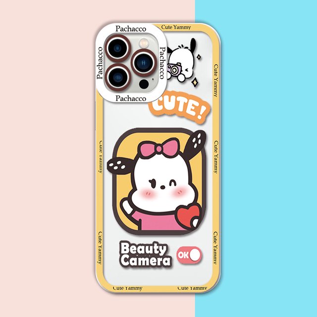 2024 For iphone 11 iphone11 Pro Max 11Pro Phone Case Sanrio Pachacco Soft Cover Fundas Transparent Bumper For iphone 11 ProMax Capa LXY