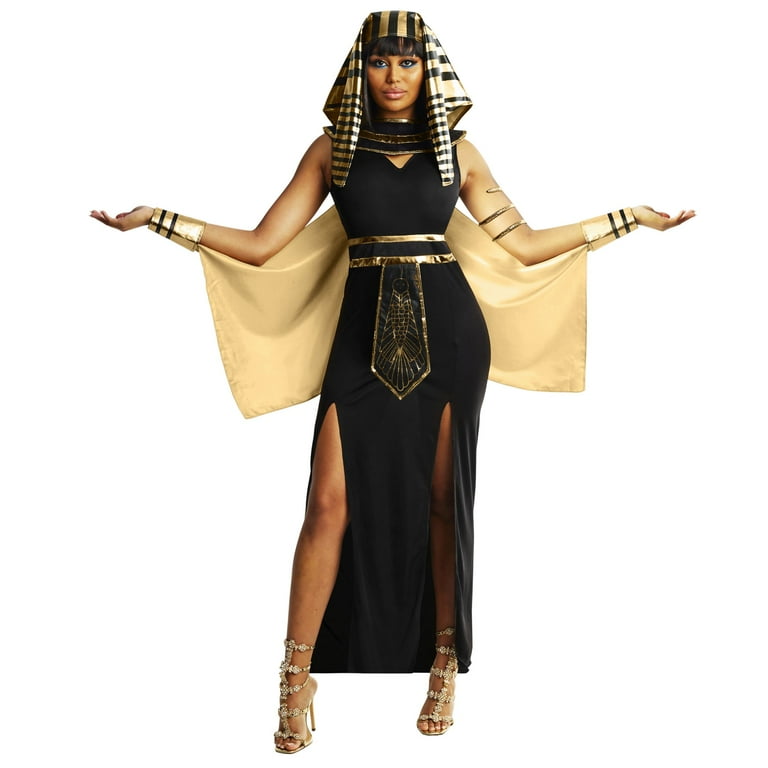 Egyptian Goddess Costume Black Egyptian Goddess Costume Black