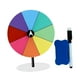 thumbnail image 5 of Juego de aprendizaje portátil de ruedas de rueda de ruleta con un conjunto de borradores de lápiz de borrado borrable para el espectáculo de bodas Base redonda, 5 of 8