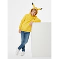 thumbnail image 4 of Pokémon, Boys' & Big Boys' Graphic Cosplay Hoodie, Pikachu, Sizes 4-18, 4 of 6