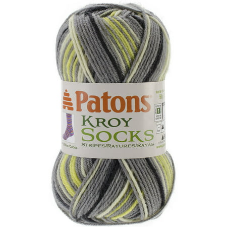 Kroy Socks Yarn-Spring Leaf Stripes (Best Yarn For Making Socks)