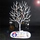 thumbnail image 4 of 1 pieza (blanco) soporte para árbol de asta de ciervo, soporte para joyería/soporte para collar/estante de exhibición de pulsera, decoración del hogar, pieza de regalo, estante de exhibición de joyería para collar creativo con astas grandes ER, 4 of 5
