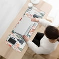 thumbnail image 3 of Long Mouse Pads for Desk,Christmas Tree and House Pattern Desk Mats on Top Of Desks, Desk Mouse Pad Extra Large with 3mm Non-Slip Base and Stitched Edge for Gaming,Office,Work,Home 31.5x11.8in, 3 of 5