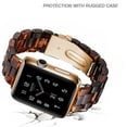 thumbnail image 3 of Compatible con Apple Watch Strap 38-40 mm / 42-44 mm Series 5/4/3/2/1, accesorio de correa de reloj de reemplazo de correa de resina delgada Xemadio 2033262-23, 3 of 9