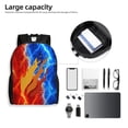 thumbnail image 6 of Prestonplayz Backpack 3D Print Lightweight Bookbag Casual Sport Daypack Travel Bag Laptop, 6 of 8