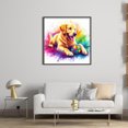 thumbnail image 3 of Hilo Algodón Ecológico para Bordado Punto Cruz Con Golden Retriever 11CT 40x40cm, 3 of 9