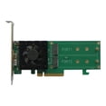 thumbnail image 2 of HighPoint Technologies SSD6202 Driverless, Bootable 2X M.2 PCIe Gen3 x8 NVMe RAID Controller, 2 of 5