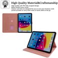 thumbnail image 6 of Tablet Case for iPad Air 11-in M4/M3/M2 (2026/2025/2024) Shockproof Leather Flip Stand Cover,Auto Wake/Sleep,with Card Holder, 6 of 8