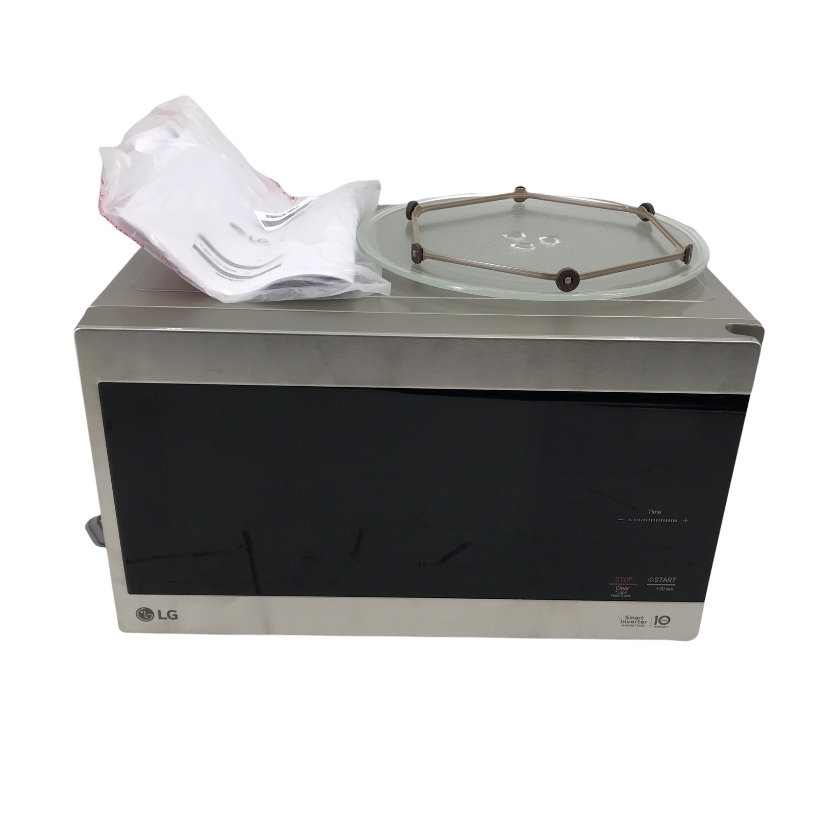 LG LMC0975ST 0.9 Cf Neochef Countertop Microwave Stainless Steel SC7273 Used