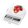 thumbnail image 2 of Balanza Bascula Digital De Cocina Gramera Capacidad 10kg Baterias Incluidas, 2 of 5